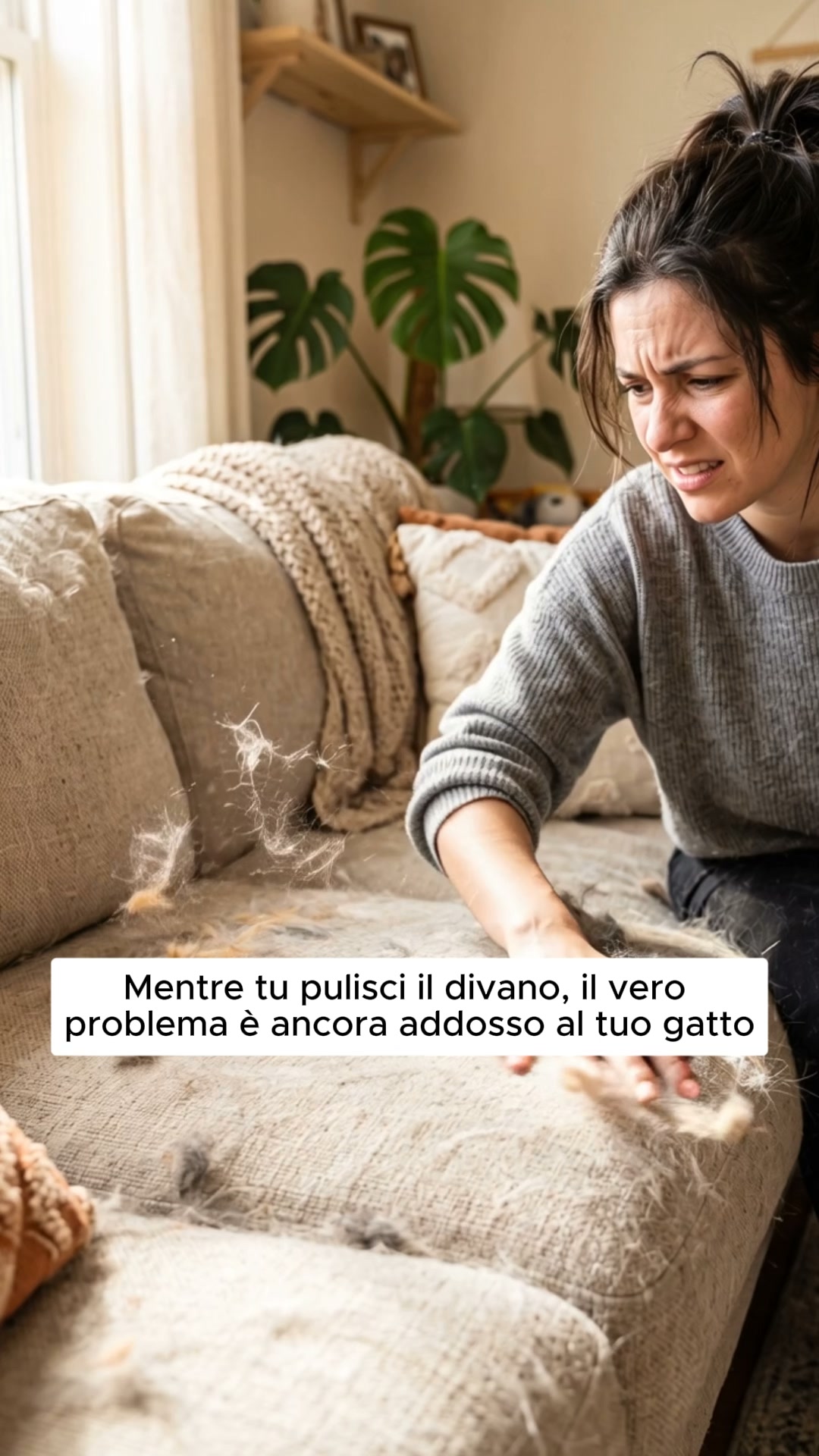 Niente più aspirapolvere o rulli adesivi!