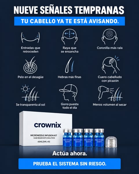 Deja de quedarte calvo
