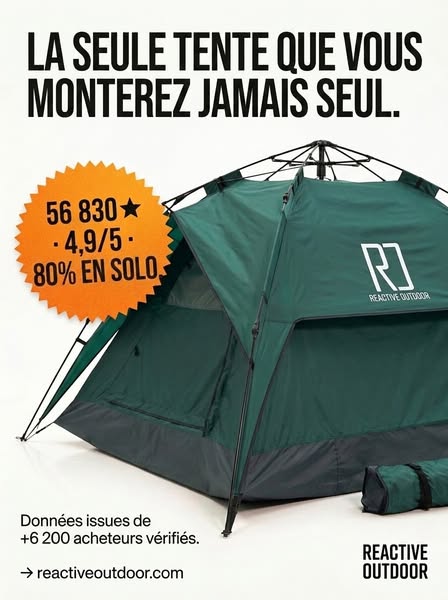 Amazing 3 Seconds Fast Setup Tent!