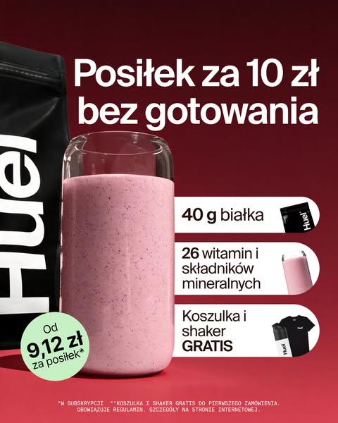 Brak czasu czy ochoty na gotowanie? Oto Huel Black Edition