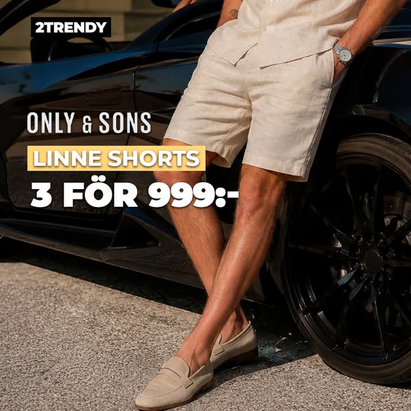 Shorts x 3 = 999 kr