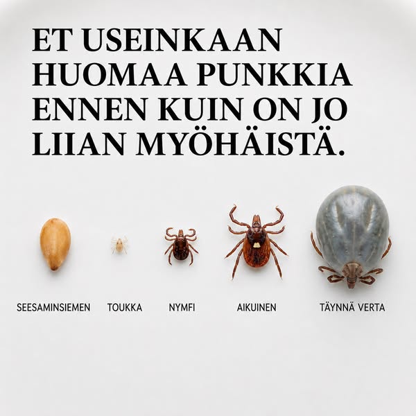 Punkkikausi 2026: tätä moni suomalainen ei tiedä