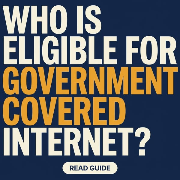 Learn more about Government-Covered Internet Programs