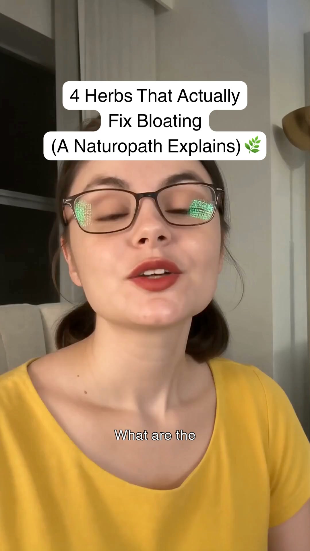 How a naturopath fixed years of bloating with 4 herbs in one month