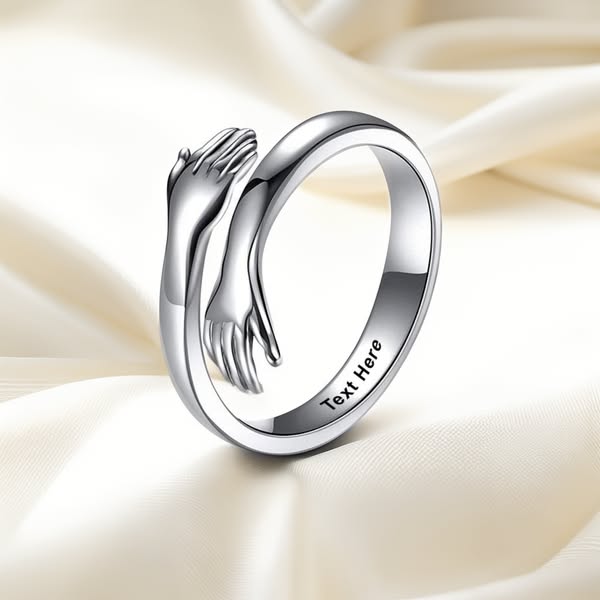 Personalized Hug Ring