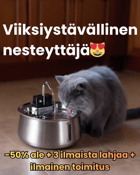 Saat 50% alennuksen + ilmaisen lahjan! Vain rajoitetun ajan!