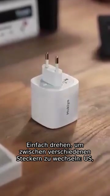 Ein Ladegerät für unterwegs.