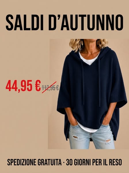 Saldi d'Autunno · Fino al -70%