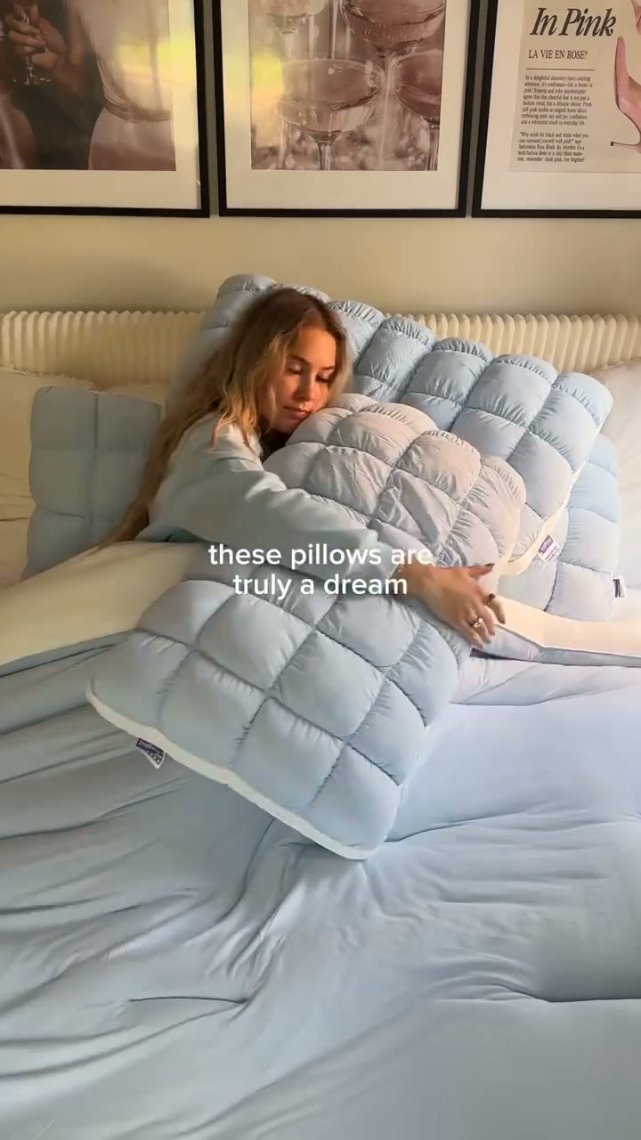Cloud-Soft Weighted Pillow | Sleep Like A Baby
