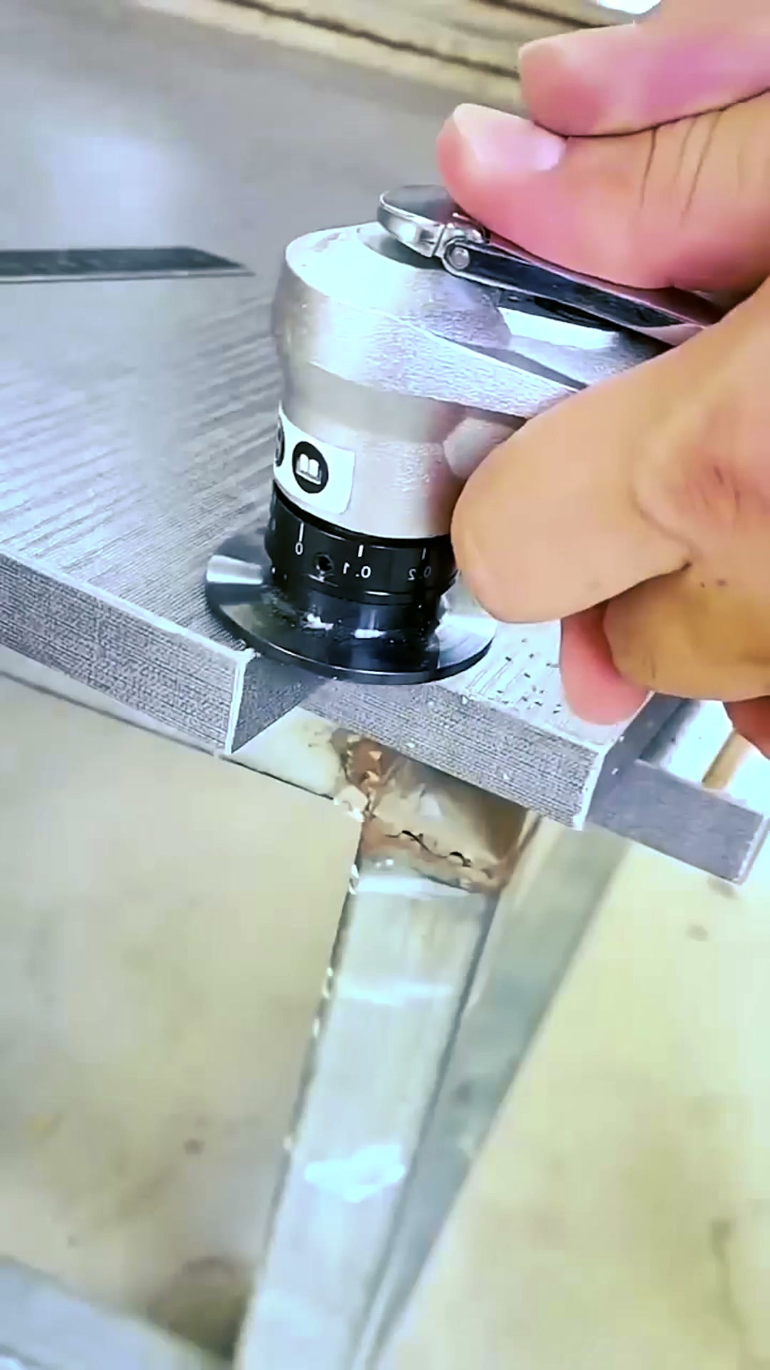 Still filing edges by hand?