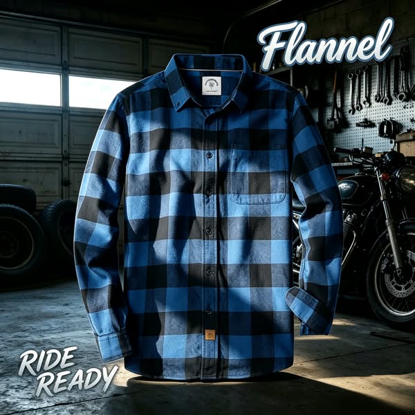 Garage-Ready Casual Plaid Tee | No-Fuss Wrinkle-Free Comfort