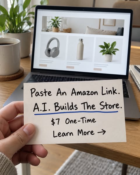 Let A.I. Build Your Amazon Affiliate Store
