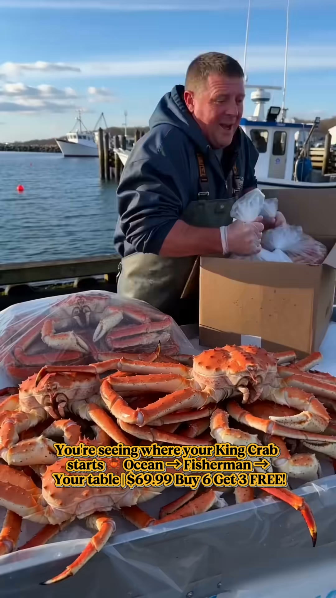 The king crab feast you’ve been dreaming of is ready