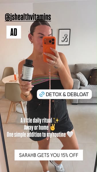 The Detox+Debloat go where I go
