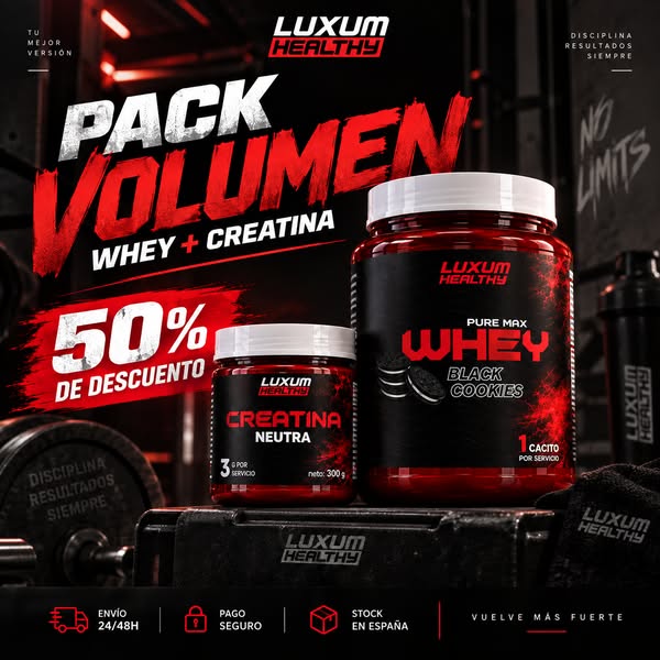 PACK VOLUMEN Vuelve más fuerte