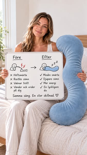 Sovly Helkroppskudde