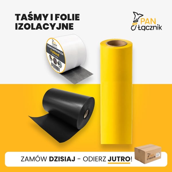 Taśmy i folie do pracy na dachu