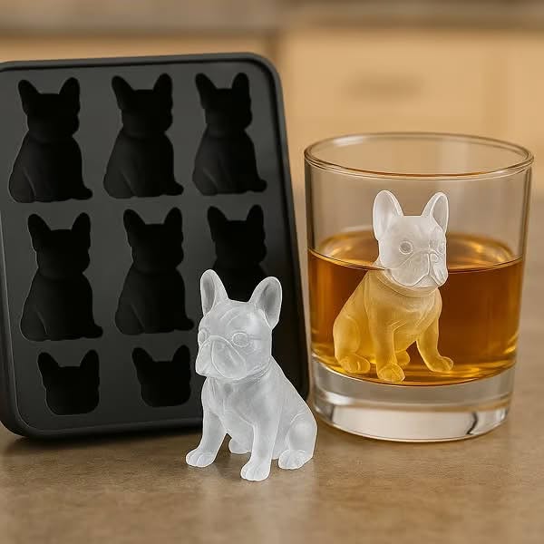 French Bulldog Ice Mold - French Bulldog