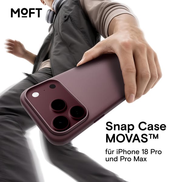 Snap Case MOVAS™ für iPhone 18 Pro und Pro Max - MagSafe kompatibel