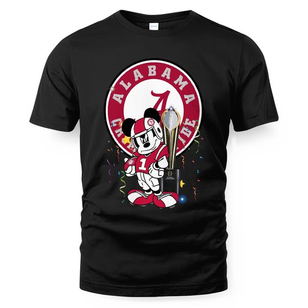 Fantastic Mickey Mouse Alabama Crimson Tide Shirt / Trending