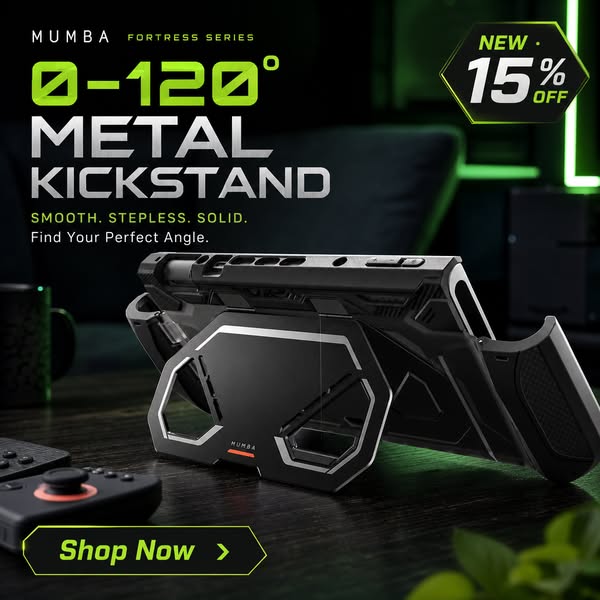 6 Slots + Metal Stand