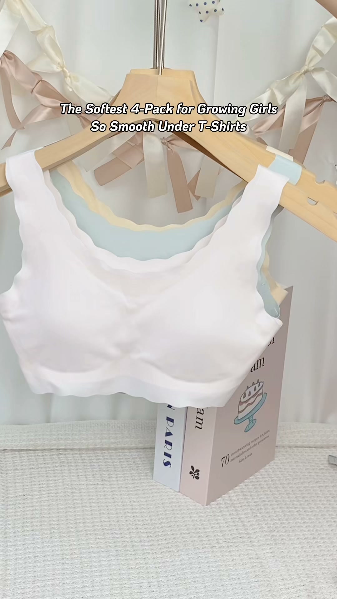 Wide straps, gentle coverage