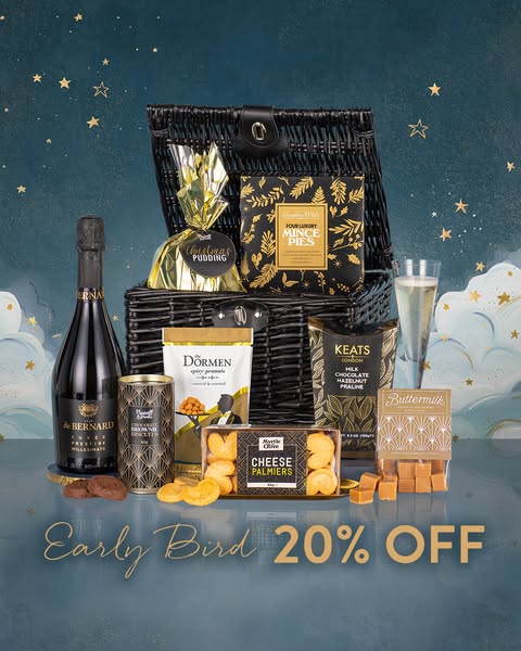 20% OFF CHRISTMAS HAMPERS