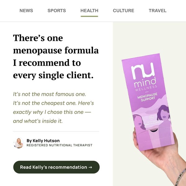 My Recommended Menopause Supplement
