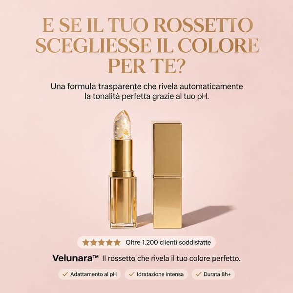 Il rossetto che sceglie il colore per te