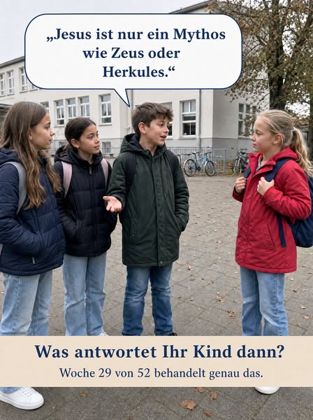 Freunde werden es sagen. Hat Ihr Kind dann eine Antwort?