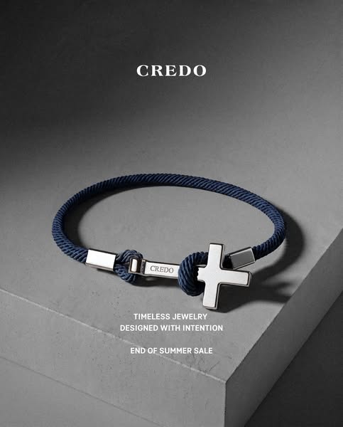 Women's Rope Cross Bracelet