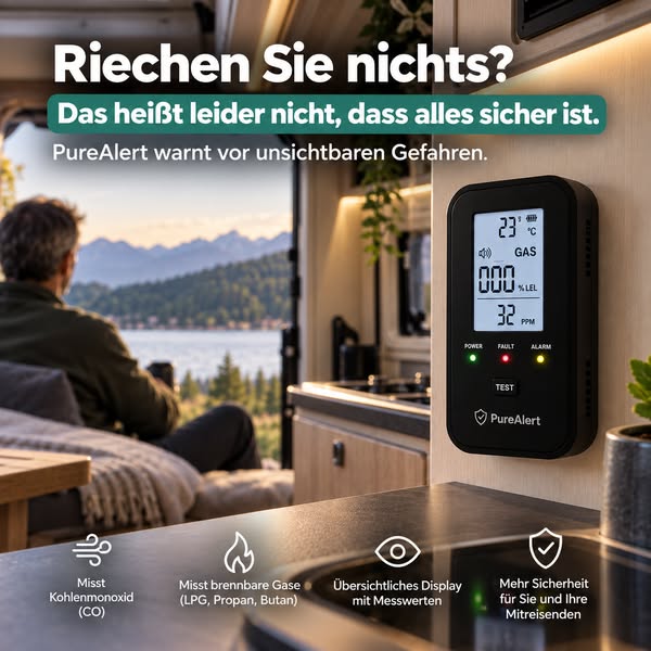 Du checkst alles. PureAlert die Luft.