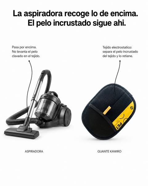 Lo que la aspiradora no ve
