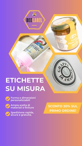 Anúncio de Bee Label Srl