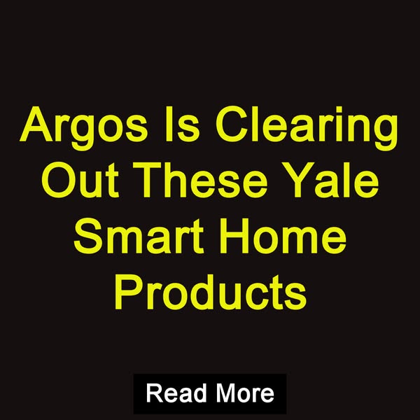 Argos Is Clearing Out These Yale Smart Home Products Read More