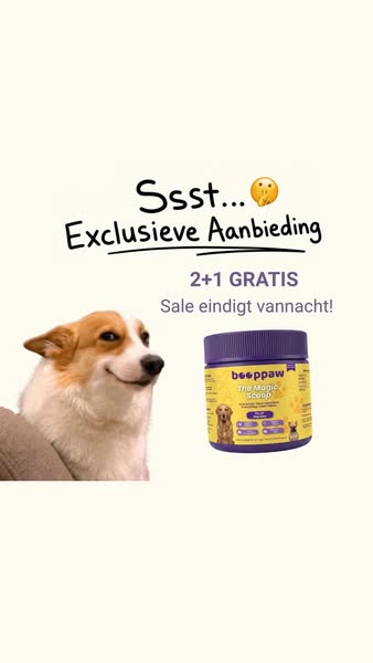 70% van de baasjes bestelt dit opnieuw