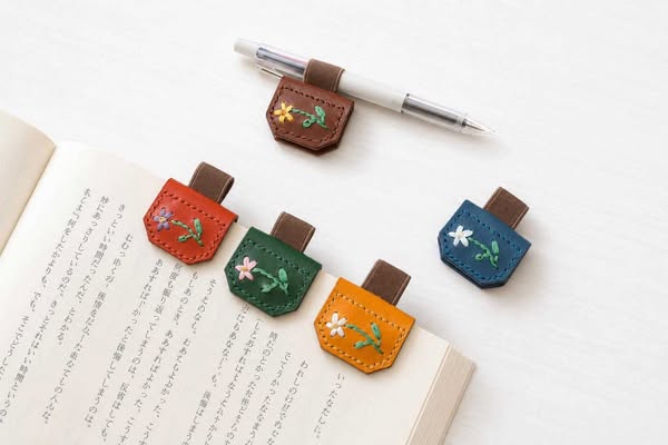 Leather Magnetic Pen Clip