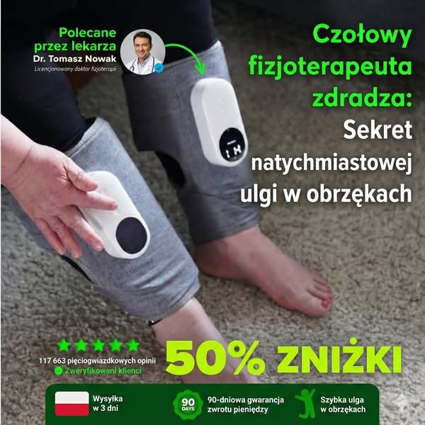NOWY Sposób na Opuchnięte Nogi