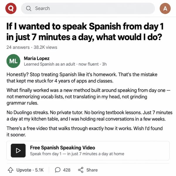 Delete Duolingo. Do this instead!