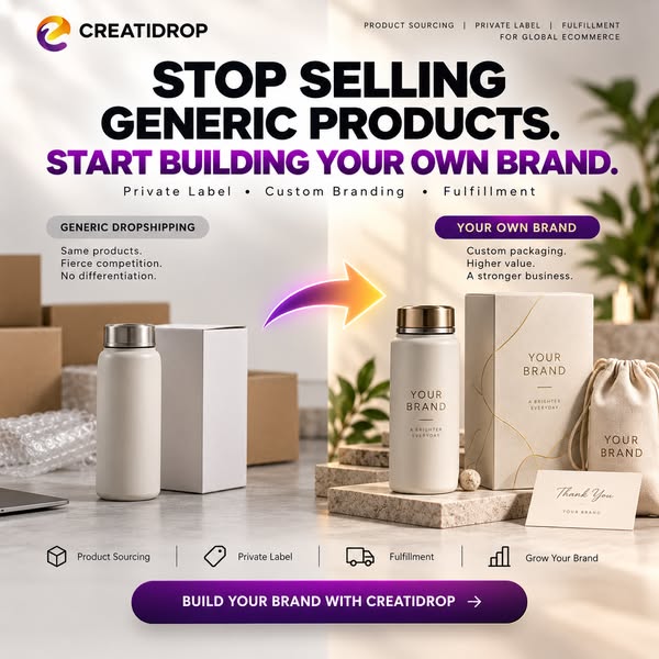 Build Your Own Brand with CreatiDrop