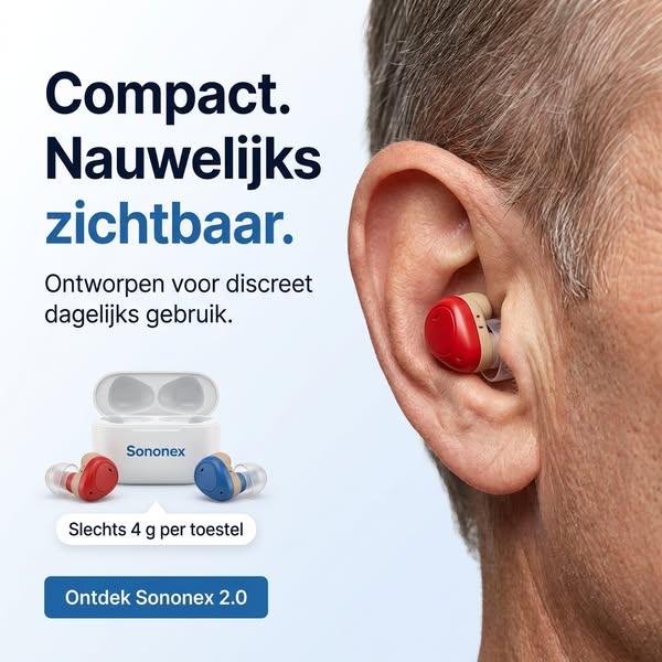 Compact en nauwelijks zichtbaar