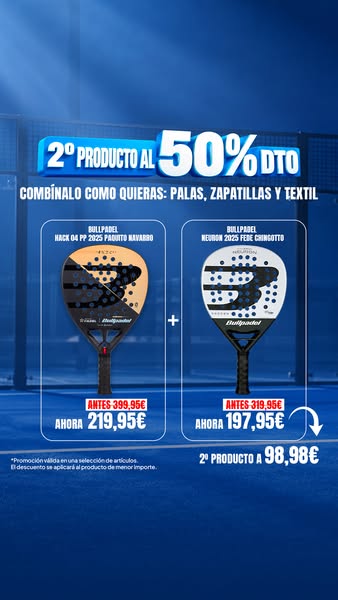2ª producto -50%