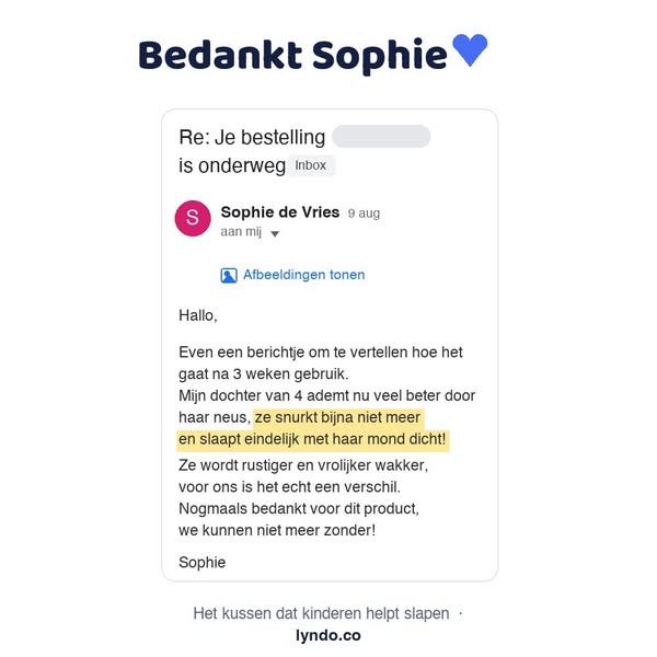 Het kussen speciaal voor kinderen