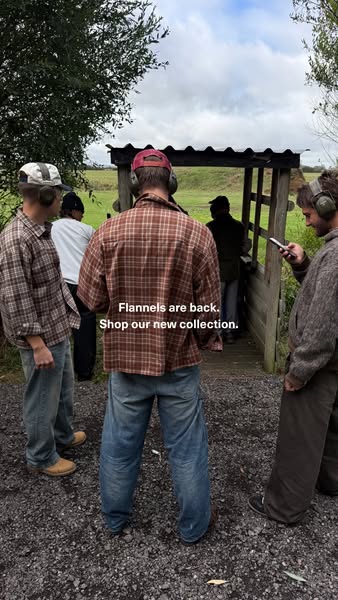 New flannels out now