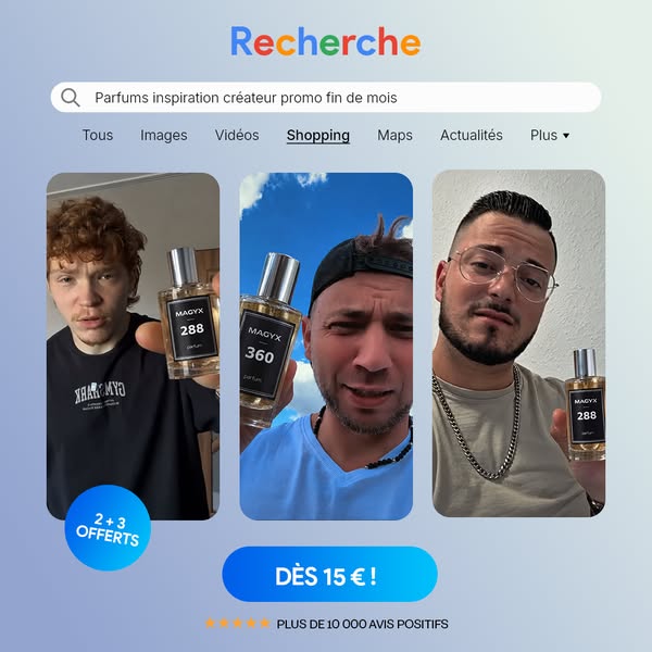 Achète 2, reçois-en 3 offerts !