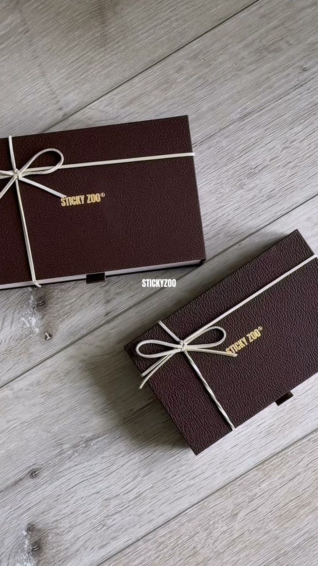 Would this brown strap setup work for their routine? — card, clasp and brown beads — Rated 4.9 — Read the Gift Guide