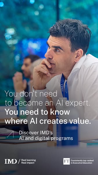 You don't need to become and AI expert. You need to know where AI creates value.