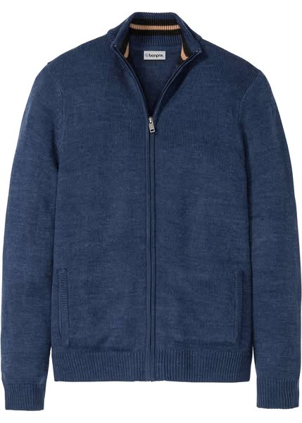 Finstickad cardigan