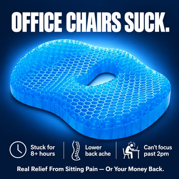 Trusted by 14,000+ seniors who were tired of foam cushions that flatten, shift, and stop working. - Stops ...