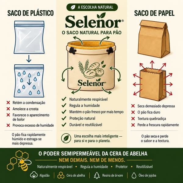 Mantenha o Seu Pão Fresco por Mais Tempo